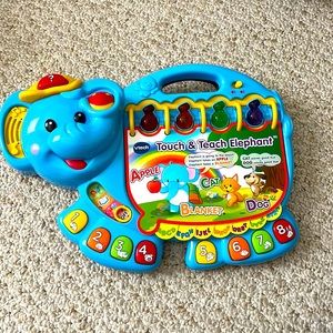 V Tech Elephant Touch and Learn